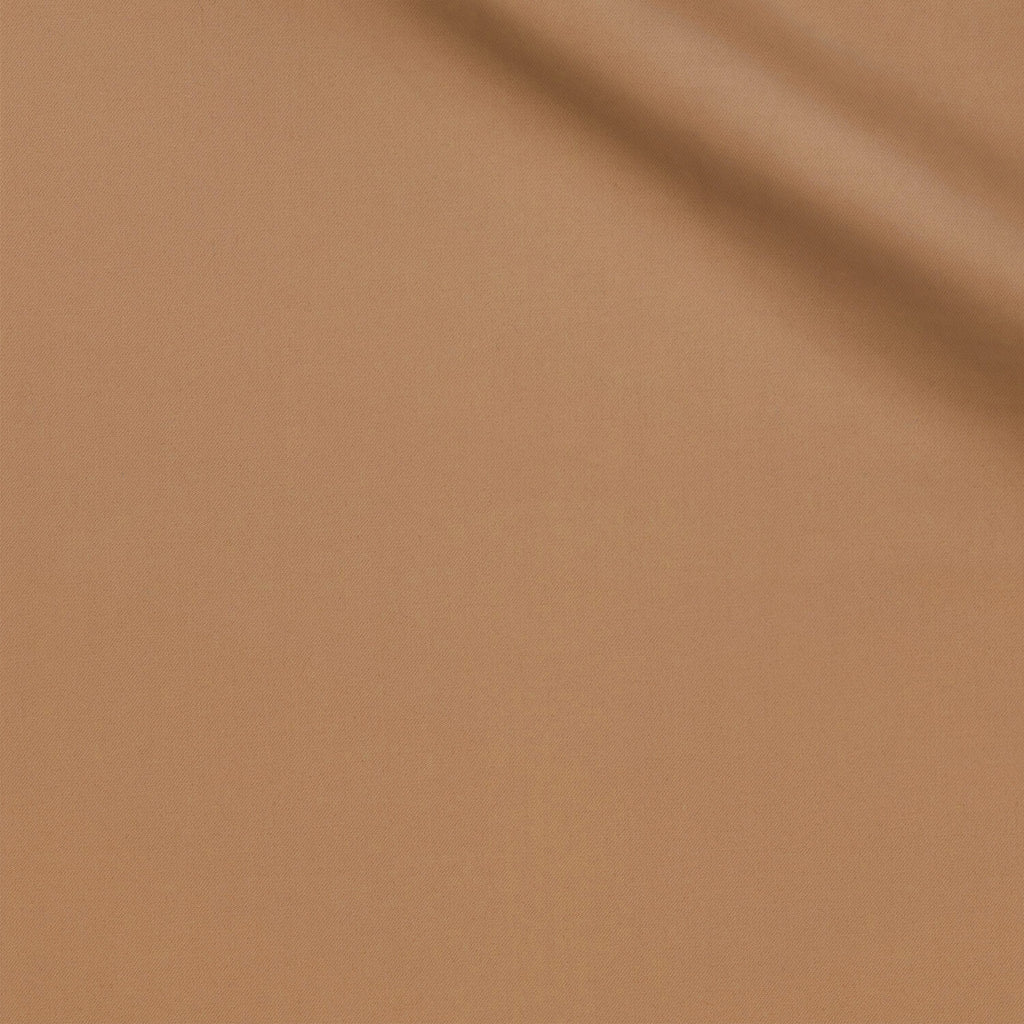 Sidecar fabric swatch — Camel twill, 330 gsm, Draperì Corsini