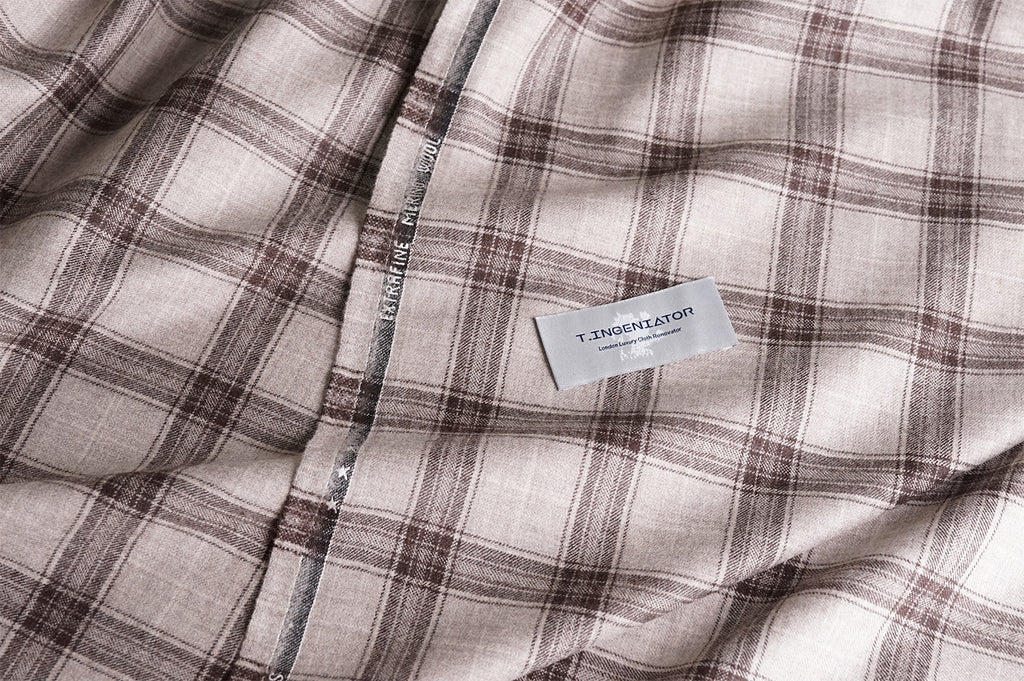 T1105 fabric swatch — Cream , 290 gsm, Draperì Corsini
