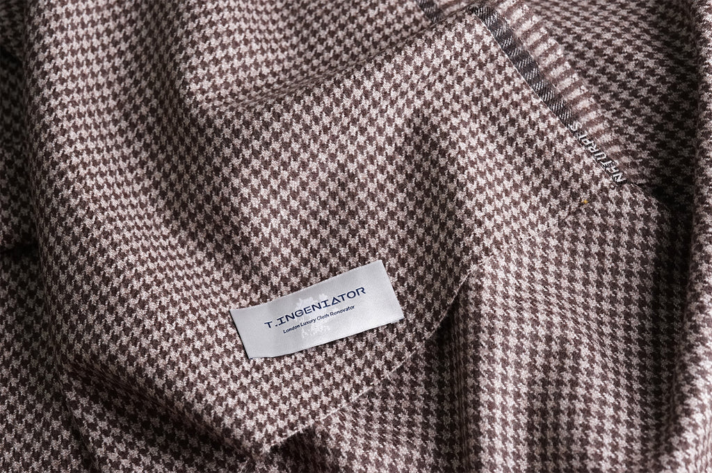 T1107 fabric swatch — Charcoal , 370 gsm, Draperì Corsini