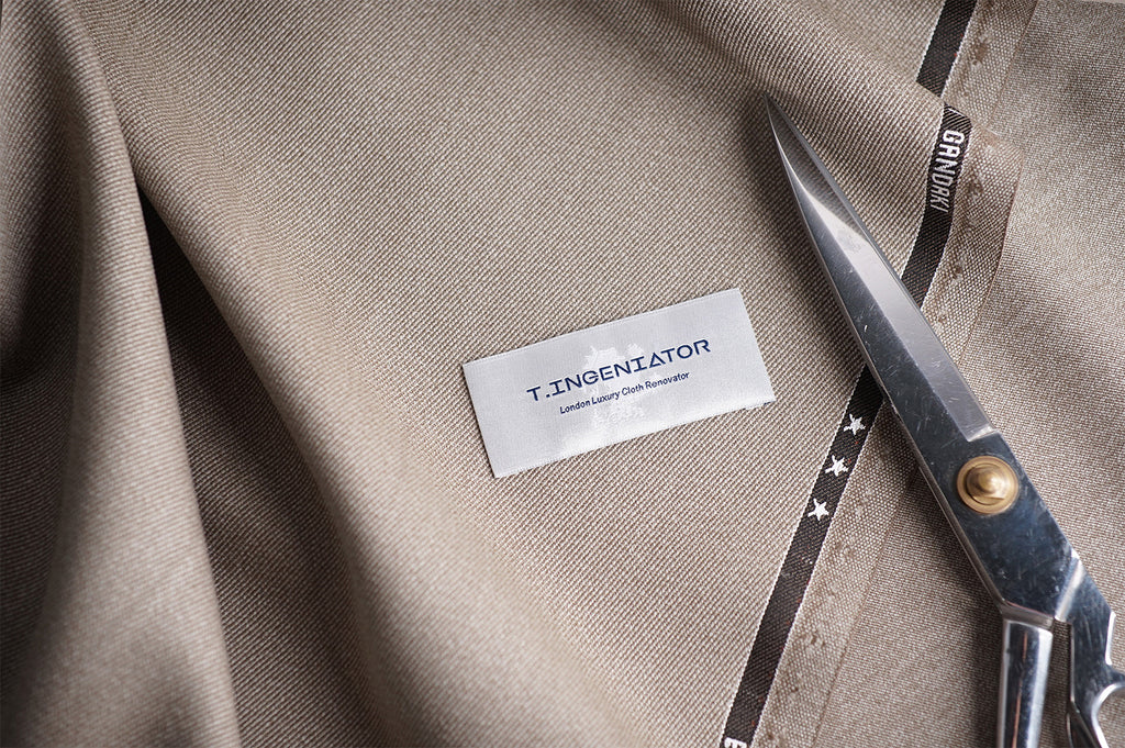 T2703 fabric swatch — Cream , 440 gsm, Draperì Corsini