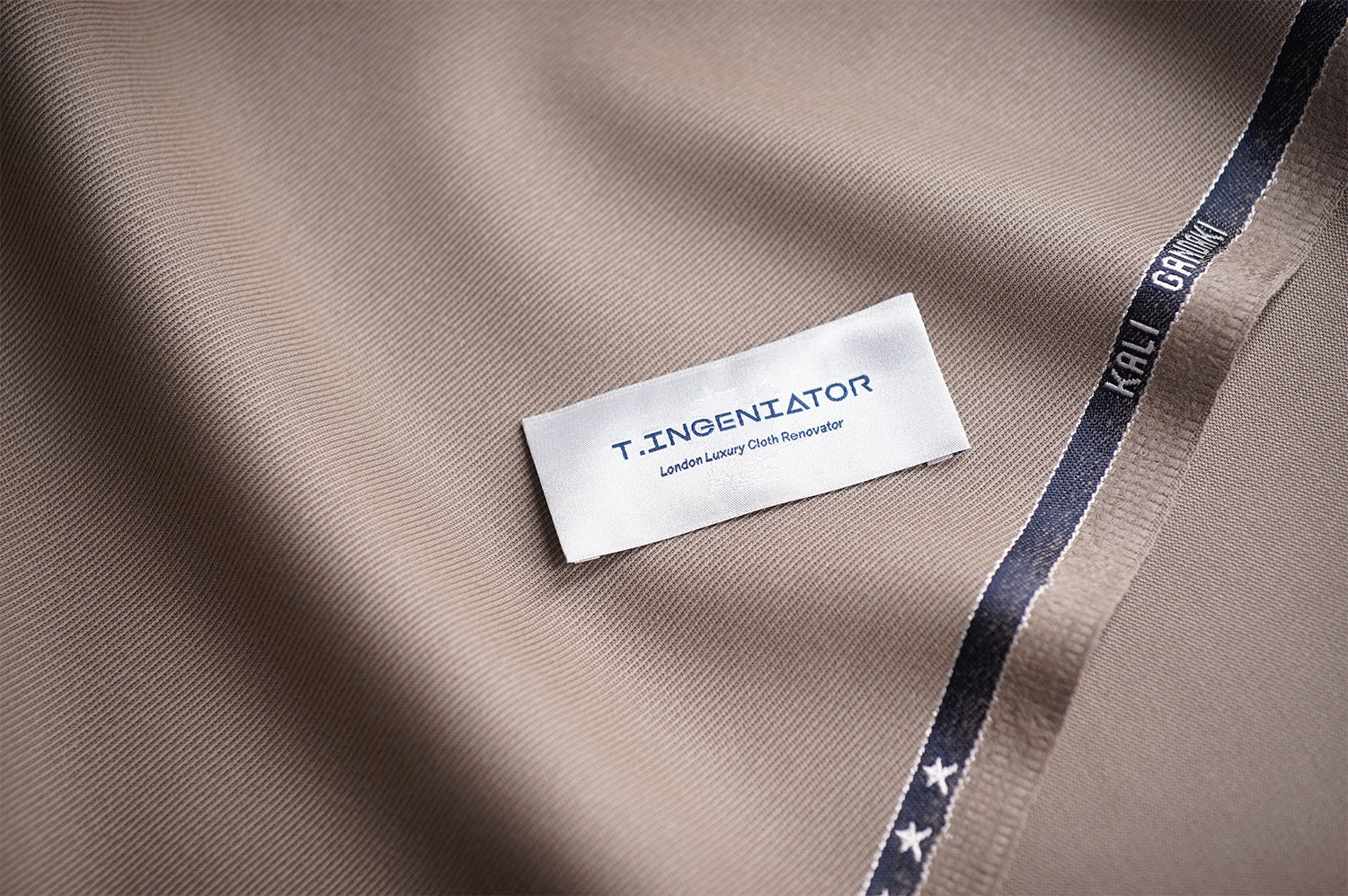 T2710 fabric swatch — Gray , 440 gsm, Draperì Corsini