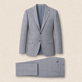 T6701 two-piece suit — Dark Navy merino wool