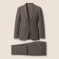 T6734 two-piece suit — Dark Navy merino wool