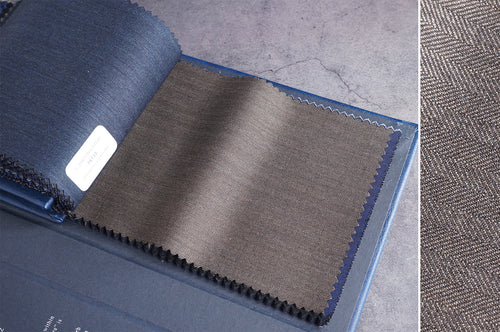T6734 fabric swatch — Dark Navy , 280 gsm, Draperì Corsini