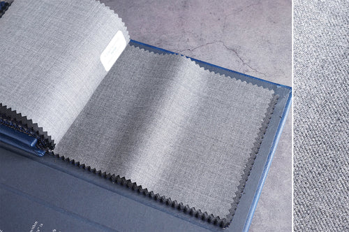T6739 fabric swatch — Gray , 280 gsm, Draperì Corsini
