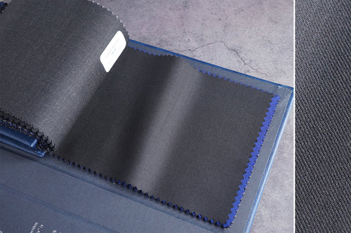 T6742 fabric swatch — Dark Gray , 280 gsm, Draperì Corsini