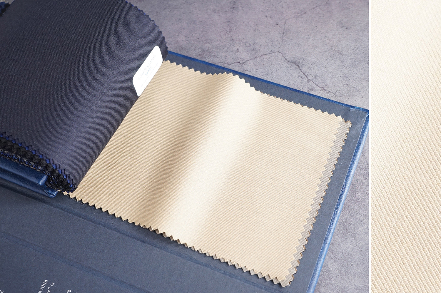 T6748 fabric swatch — Light Gray , 280 gsm, Draperì Corsini