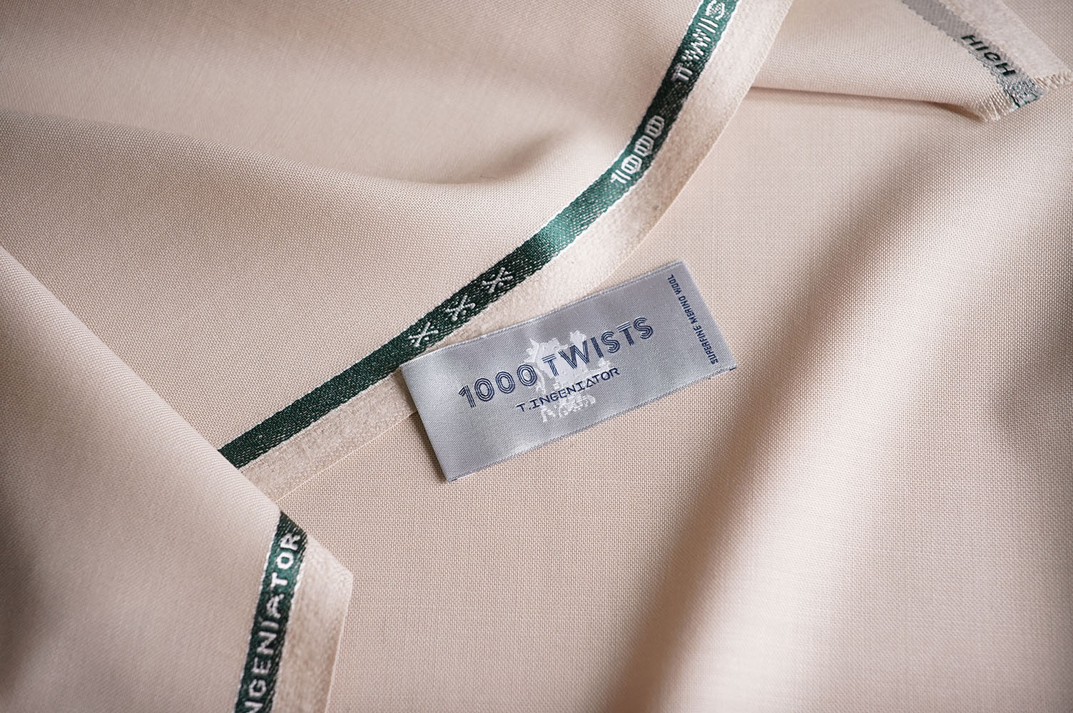 T7312 fabric swatch — Tan , 290 gsm, Draperì Corsini