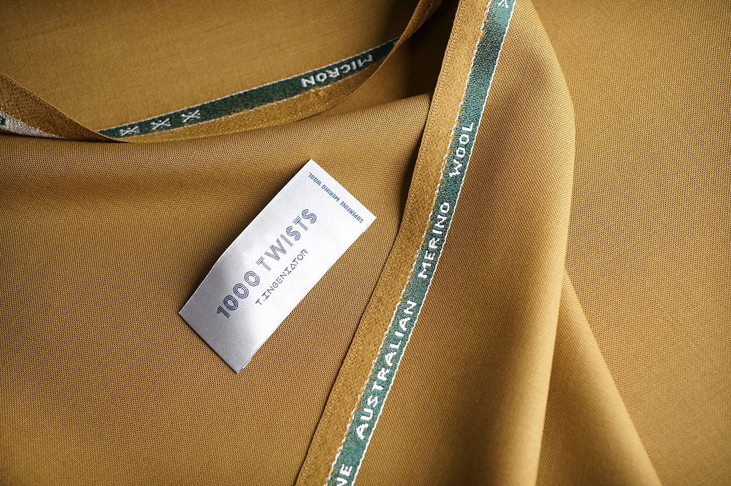 T7316 fabric swatch — Gold , 290 gsm, Draperì Corsini