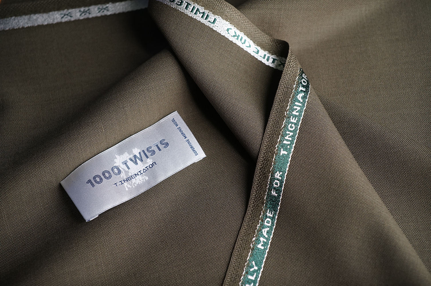 T7322 fabric swatch — Tan , 290 gsm, Draperì Corsini