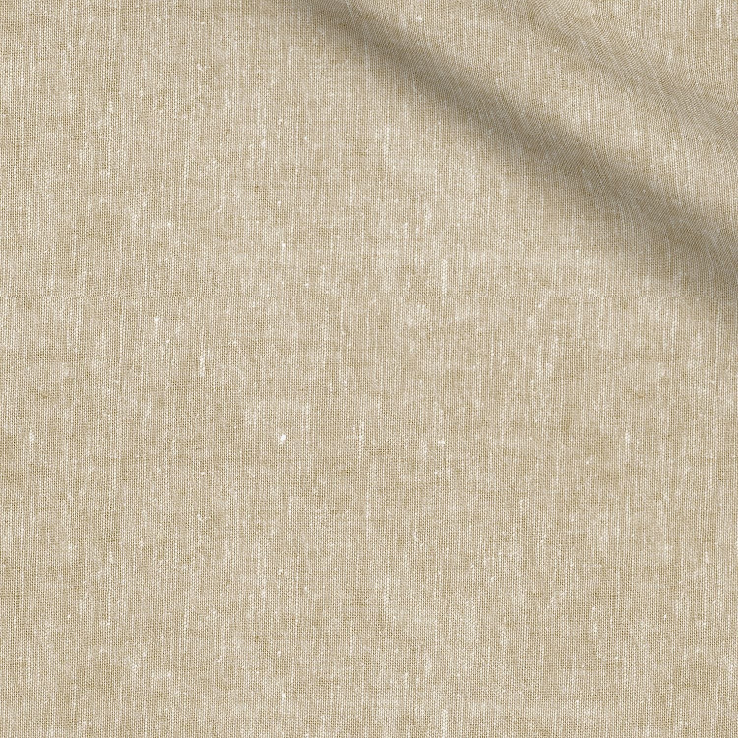 Vailly fabric swatch — Tan plain weave, 150 gsm, Draperì Corsini
