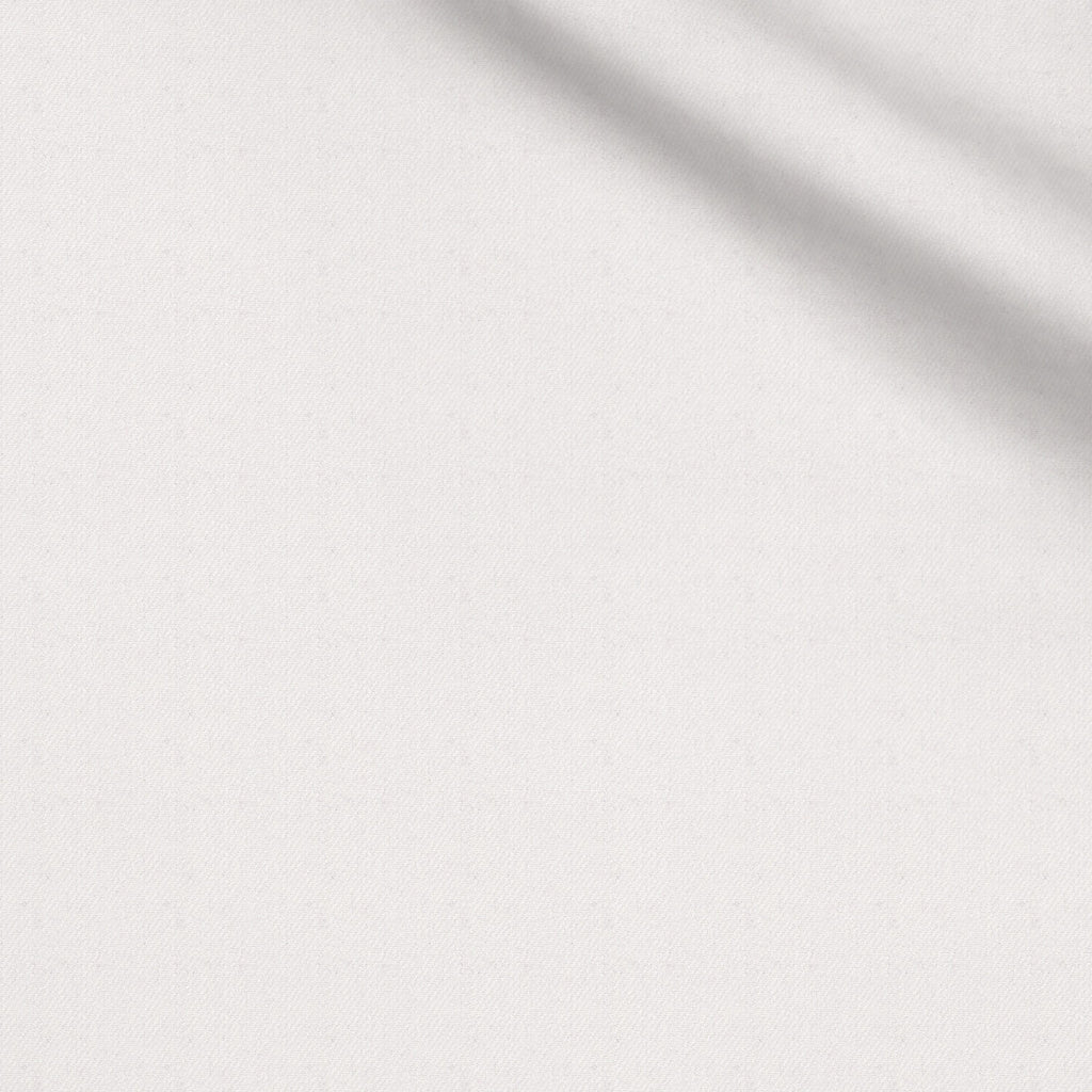 Whitelily fabric swatch — Ivory twill, Draperì Corsini