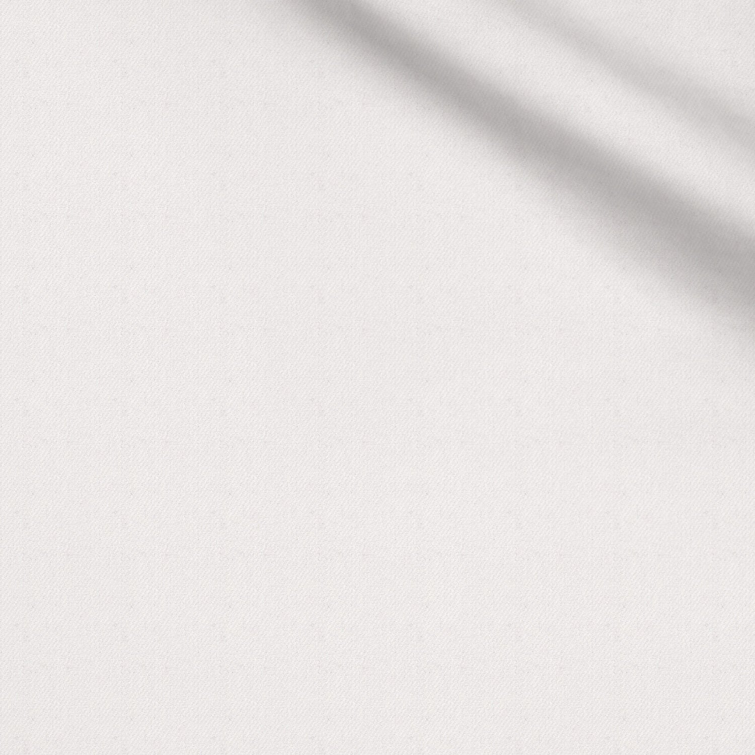 Whitelily fabric swatch — Ivory twill, Draperì Corsini