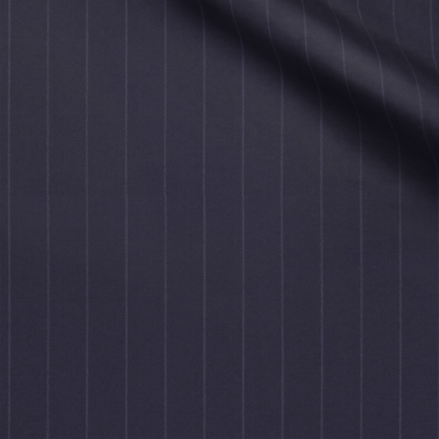 Whitworth fabric swatch — Blue twill, 280 gsm, Draperì Corsini