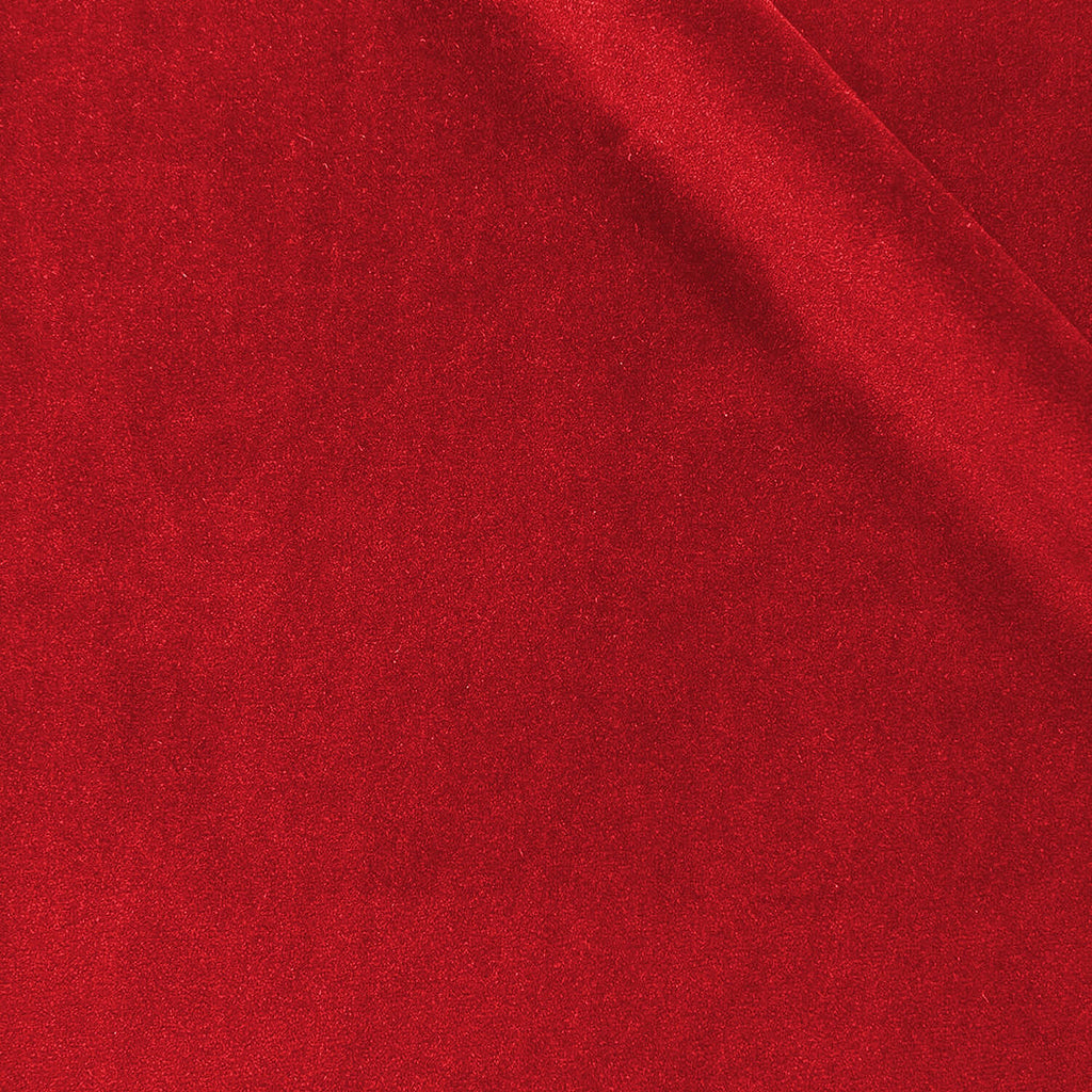 YOLO fabric swatch — Red Solid, Piero Tallini
